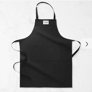 Williams Sonoma Adult Apron - Black - NEW WITH TAGS